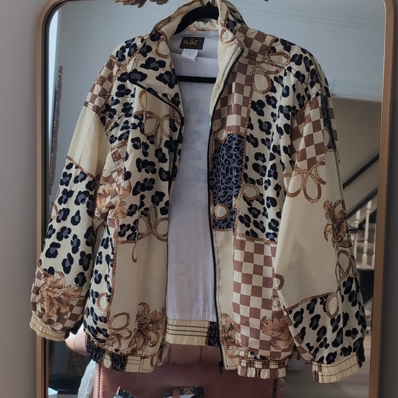 Vintage Leopard and Checkered Jacket - Picture 4 of 7